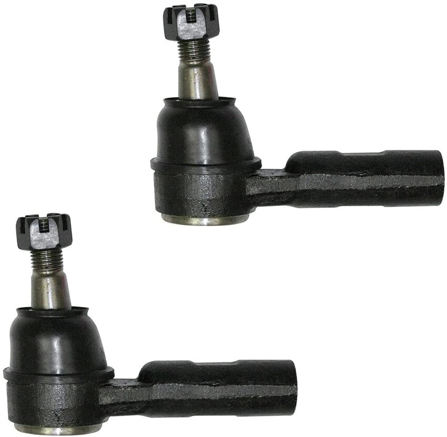 Detroit Axle - 5LUG Front Wheel Bearing & Hubs Assembly and Outer Tie Rods Replacement for 2006 2007 2008 Dodge Ram 1500 [Excludes Mega Cab]