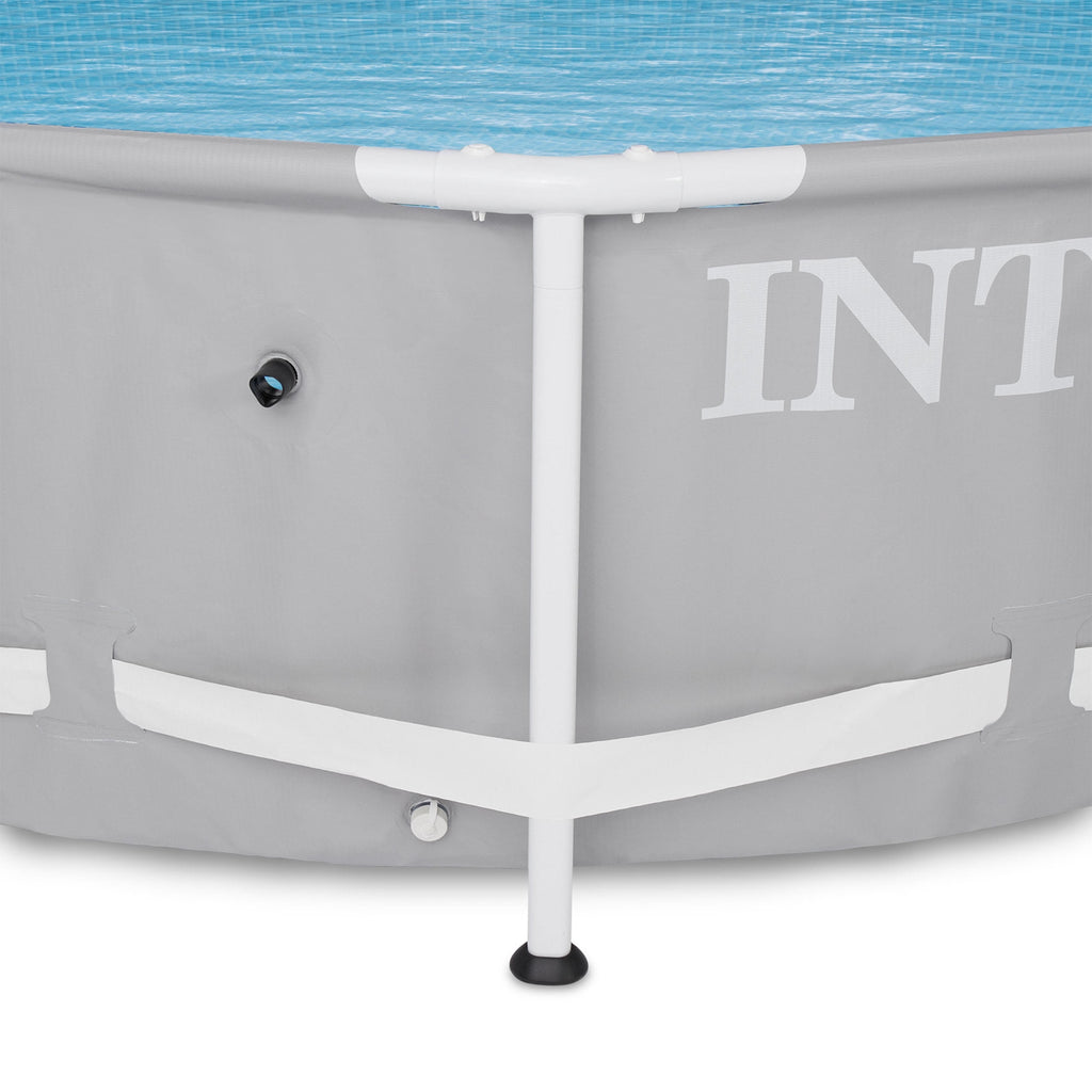 Intex 12ft x 30in Frame Above Ground Swimming Pool & Robot Vacuum