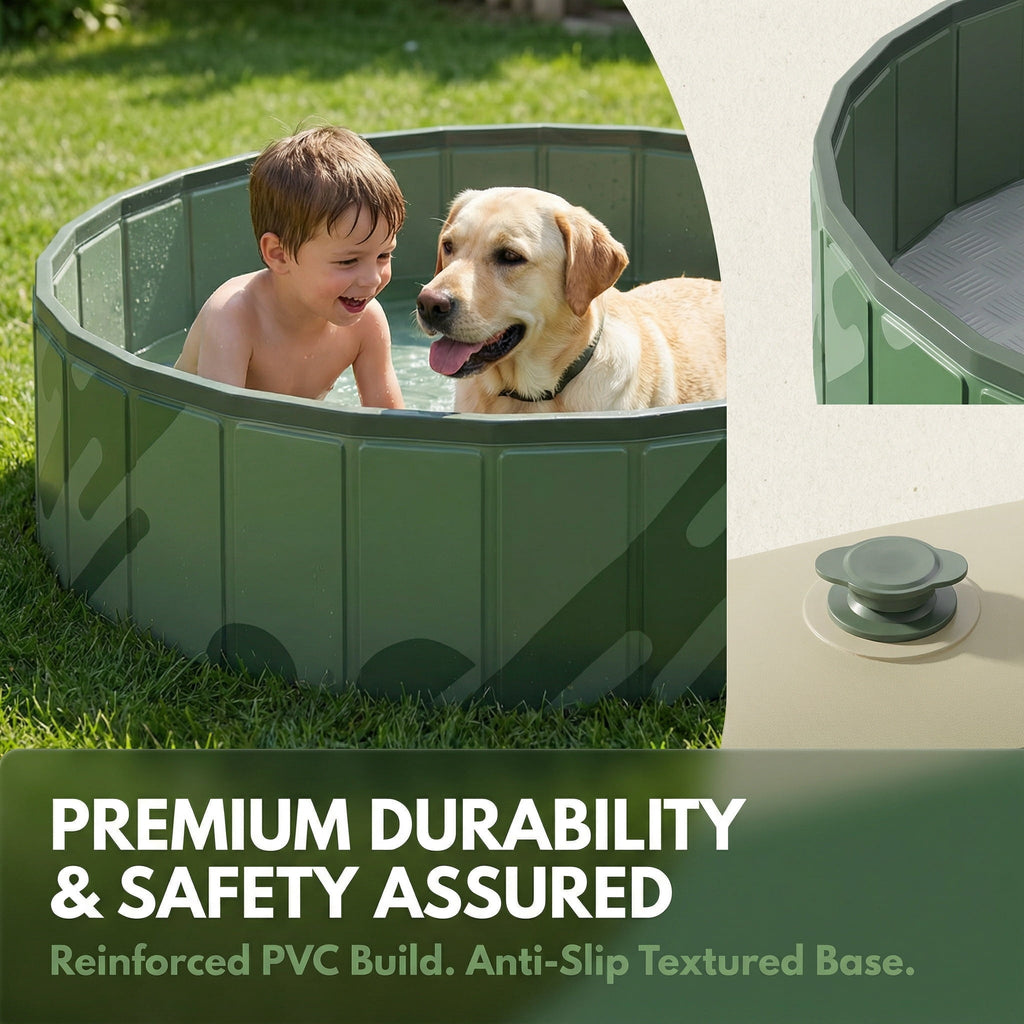 Inflatable Ball Pool, Foldable Thickened Round Play Ball Pit, Waterproof Anti-Scratch Inflatable Play Tank, Multifunctional Container for Indoor Leisure, Party Decoration and Pet Play
