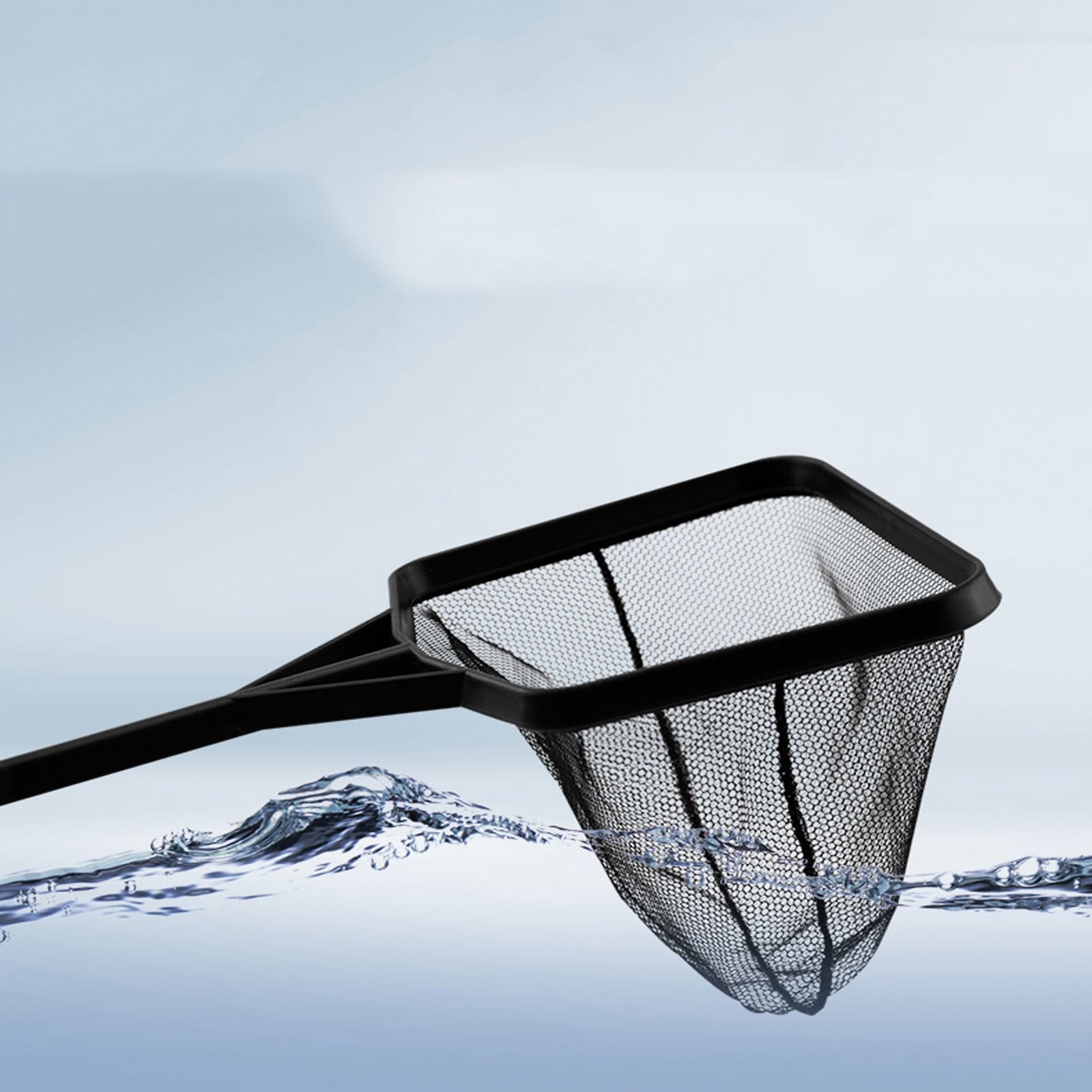 Swimming Pool Leaf Cleaning Skimmer Net, Fine Mesh Pool Maintenance Tool, for Removing Leaves Debris from Swimming Pool Spa Hot Tub Fish Pond