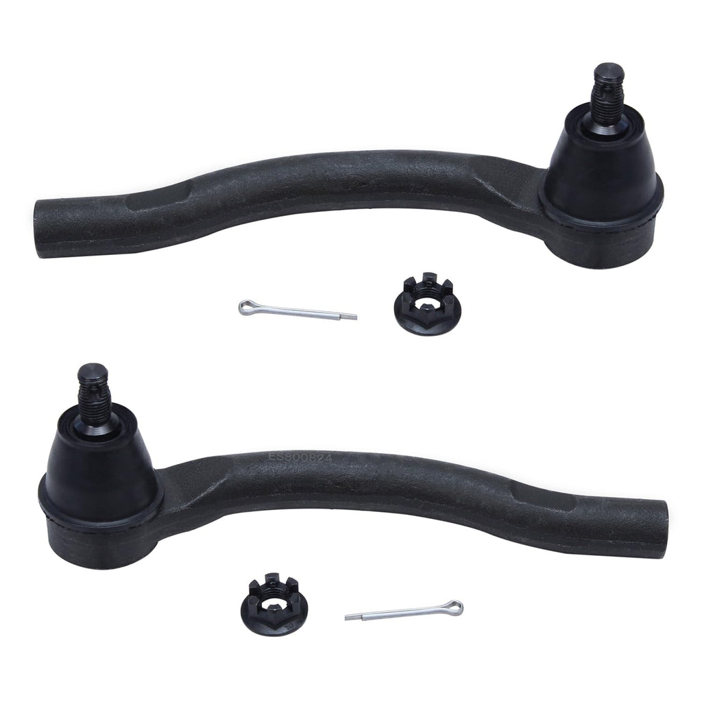 Detroit Axle - 8pc Suspension Kit for Acura 2007-2013 MDX ZDX 2 Front Struts with Coil Spring Assembly 2 Front Sway Bar End Links 2 Rear Shock Absorbers 2 Outer Tie Rod Ends Replacement