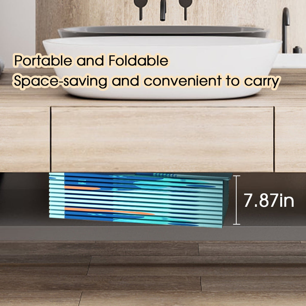 SLLINGLUO Foldable Swimming Pool,Outdoor Non-Inflatable Sturdy PVC Pools for Adults and Kids