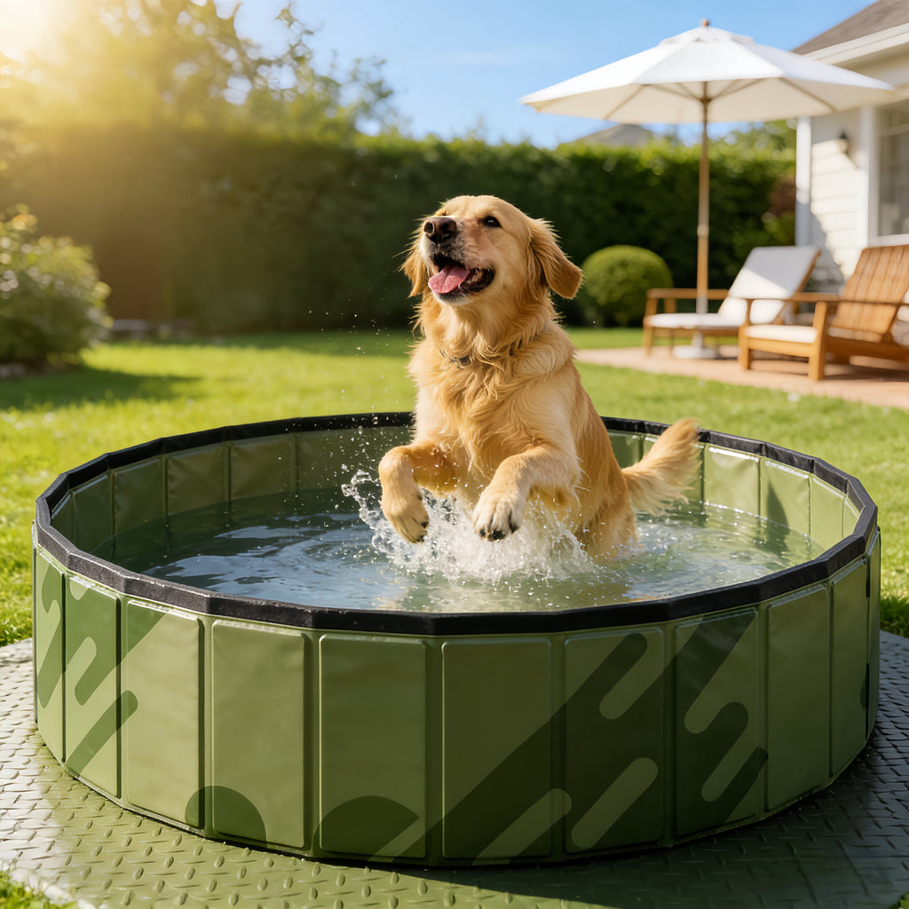 Inflatable Ball Pool, Foldable Thickened Round Play Ball Pit, Waterproof Anti-Scratch Inflatable Play Tank, Multifunctional Container for Indoor Leisure, Party Decoration and Pet Play