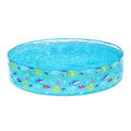 Bluescape Round Multi-Color Above-Ground Kiddie Pool 6' x 15
