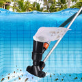 HIBIBUD 2026 New Portable Swimming Pool Vacuum for Above Ground Pools Spa Pond Fountain Hot Tub Underwater Cleaner with Leaf Vacuum Suction Head Section Pole Handheld