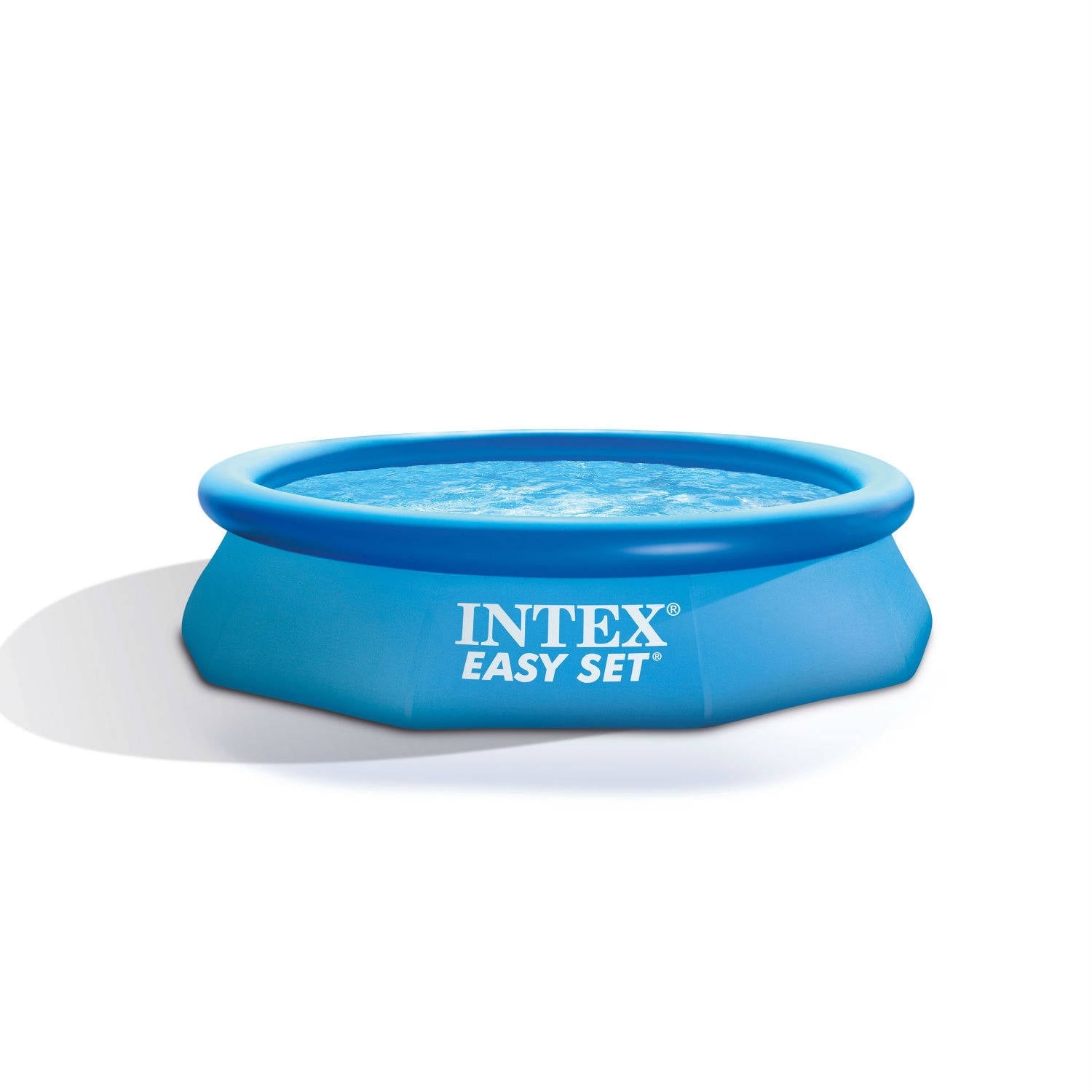 Intex 8 foot x 24 inch Easy Set Round Above Ground  Swimming Pool with Filter Pump, 28107EH