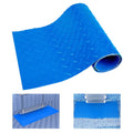 Swimming Pool Ladder Mat - Protective Pool Ladder Pad Step Mat with Non-Slip Texture, Blue Small 24 inch X 9 inch (Willow-1PC)