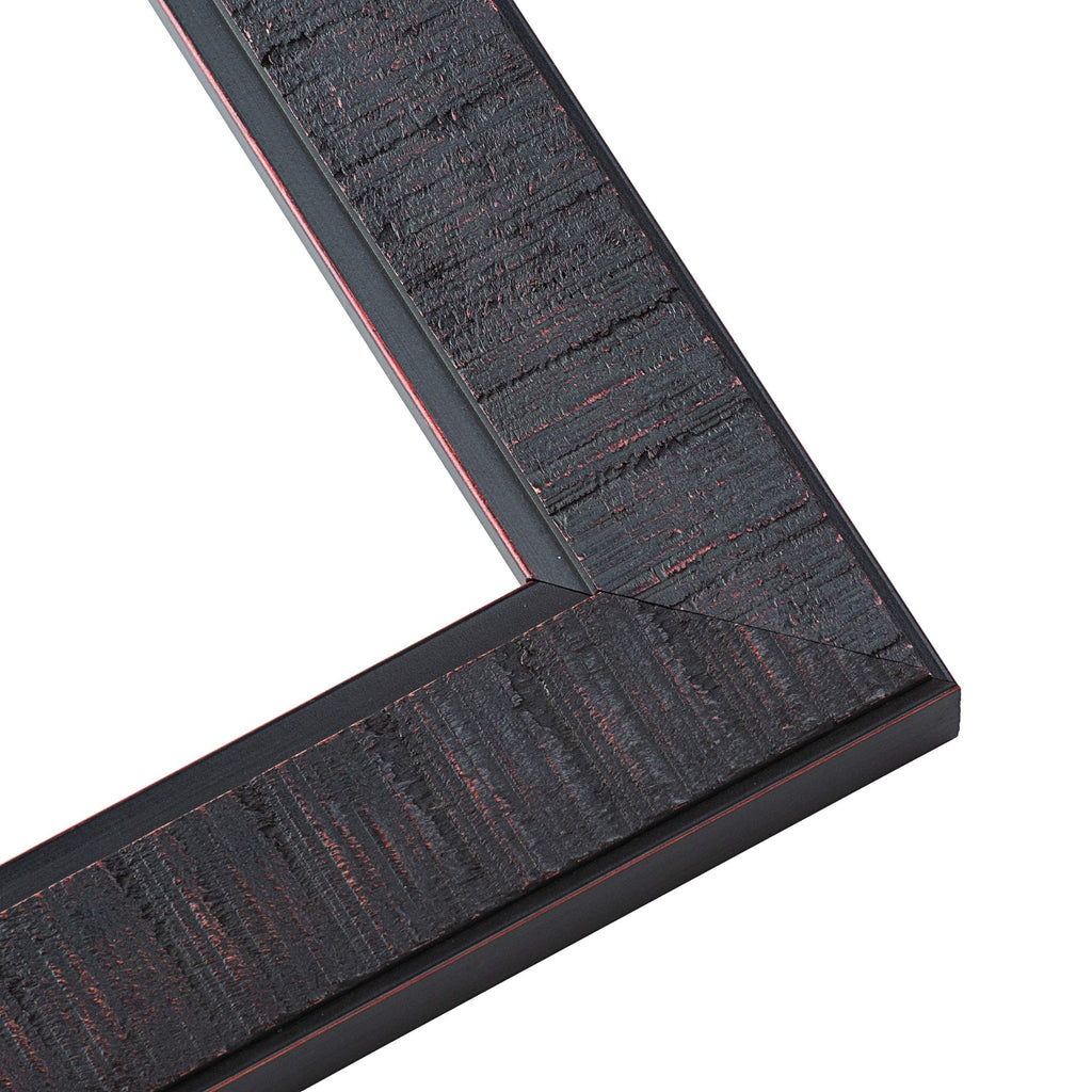 40x28 Bronze Brown Real Wood Picture Frame Width 1.25 inches | Interior Frame Depth 0.75 inches |