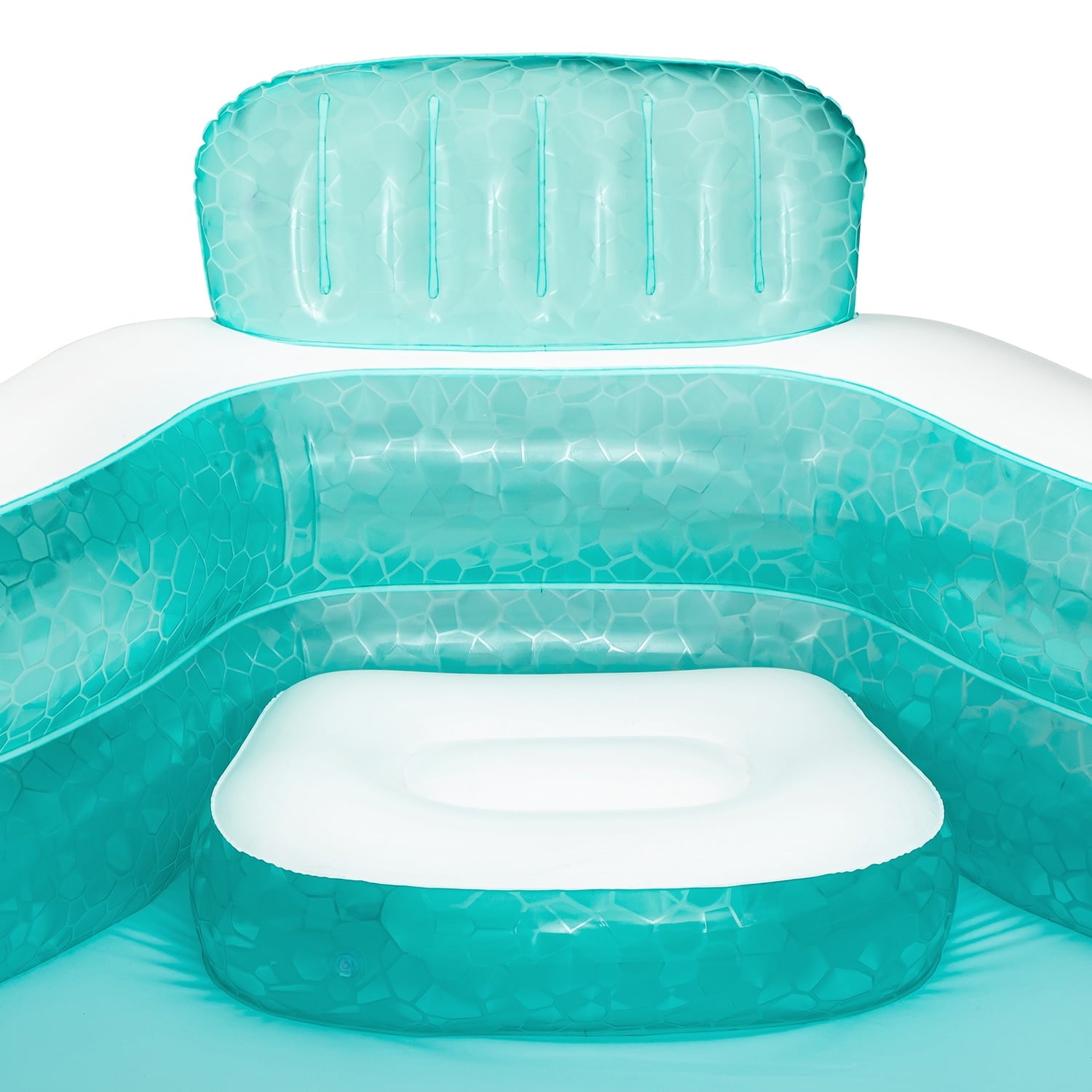 Funsicle 8.7ft Summer Escape Pool, Inflatable Family Swimming Pool, Lagoon Blue, Rectangular, Age 6 & up