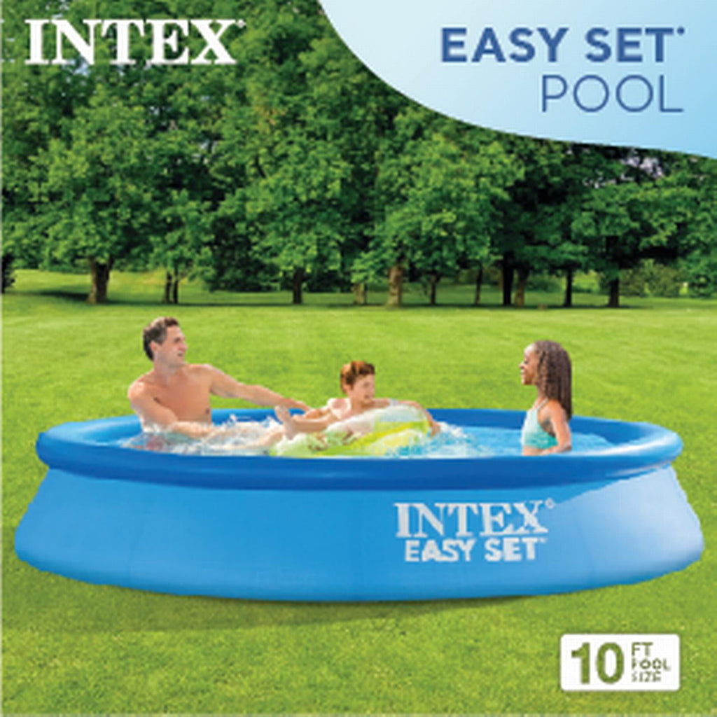Intex: : Easy Set Pool - 8' x 24 - Inflatable Above Ground Swimming Pool, Puncture-Resistant Material, 513 Gal Cap, Kids-Family Water Play, 28106EH