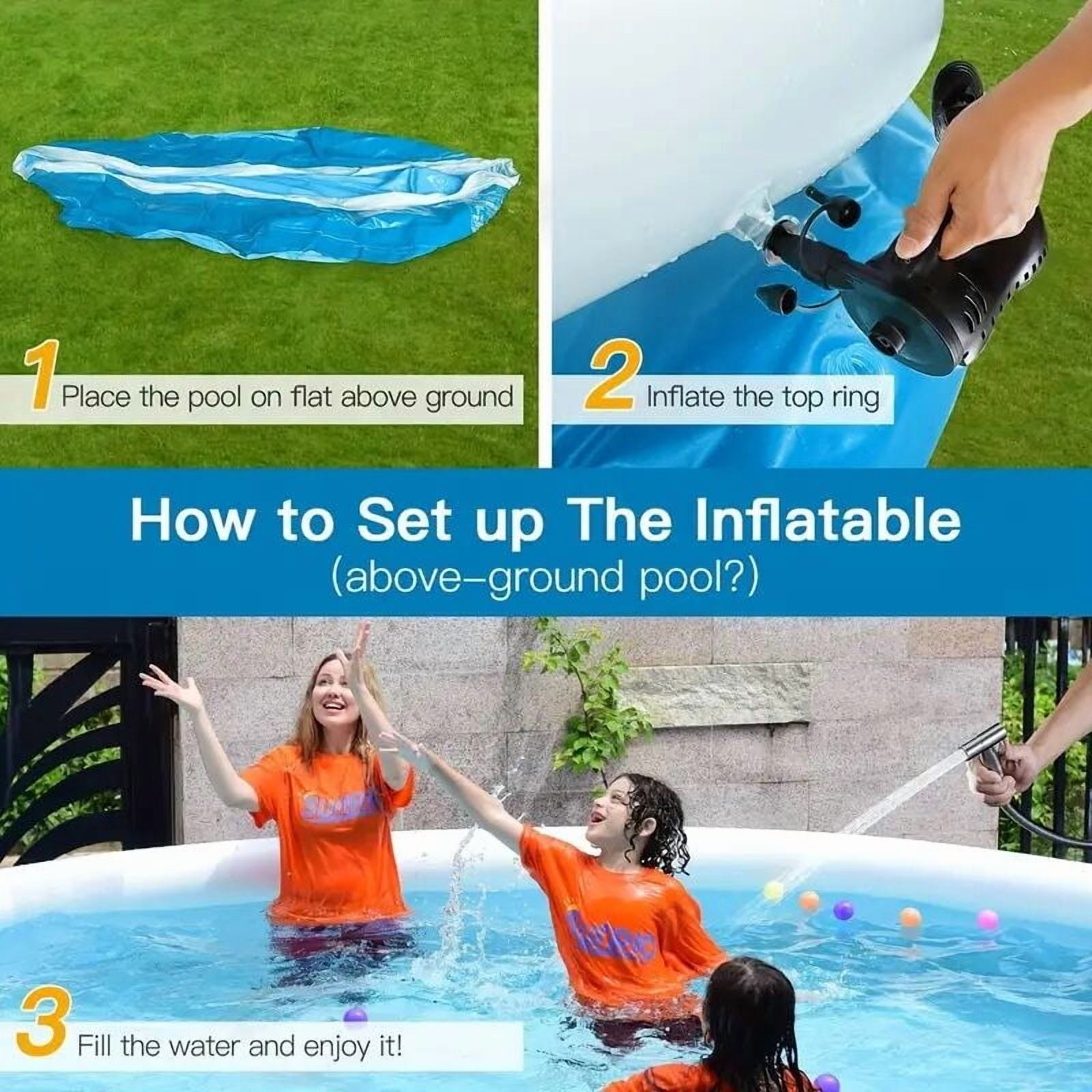 Swimming Pools Inflatable swimming pool 244*63 butterfly inflatable coil mesh pool,Inflatable Pool