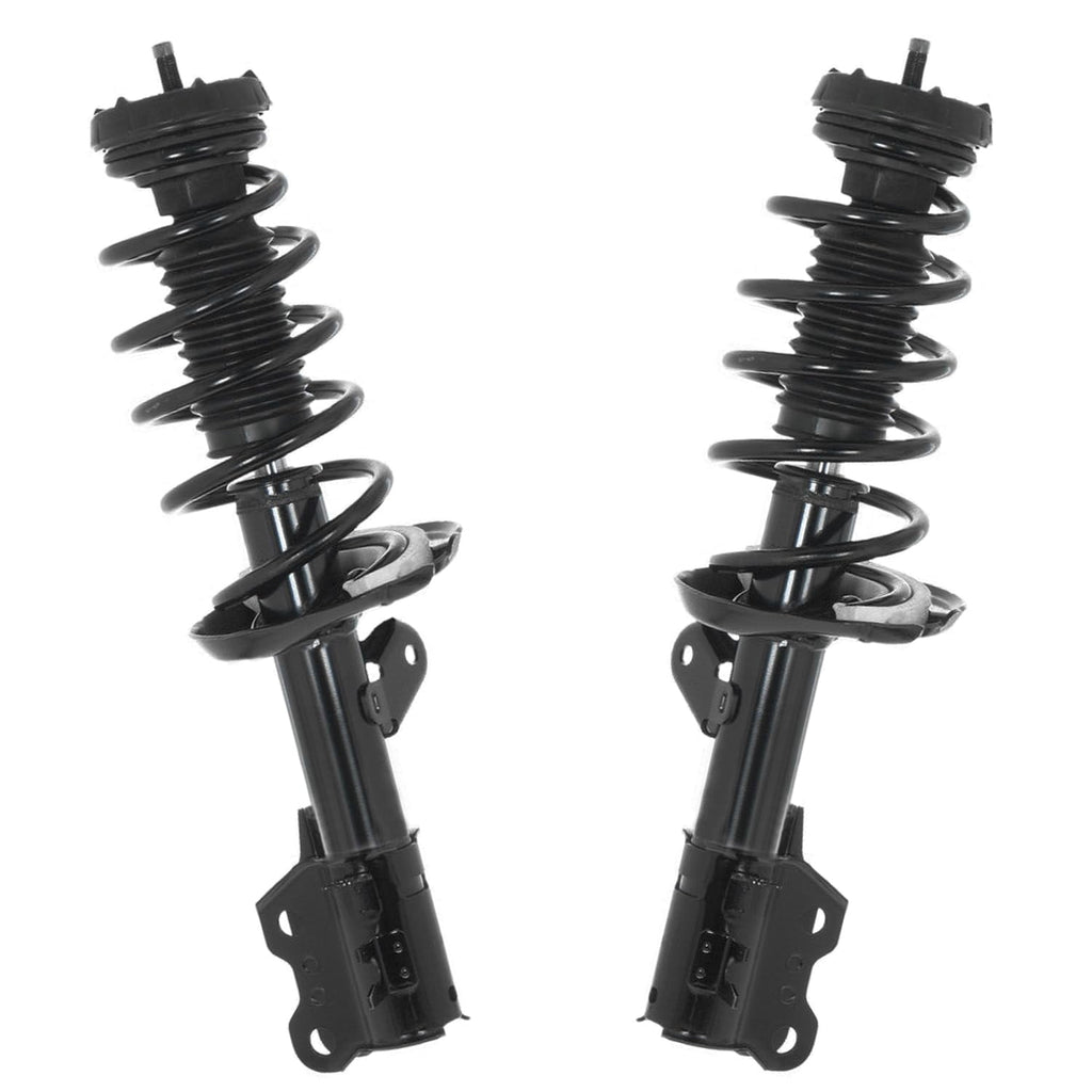 Detroit Axle - AWD Front Struts Sway Bars for 2013-2022 Chevrolet Trax Buick Encore 2 Struts with Coil Spring 2 Sway Bar End Links 2014 2015 2016 2017 2018 2019 2020 2021 Replacement Suspension