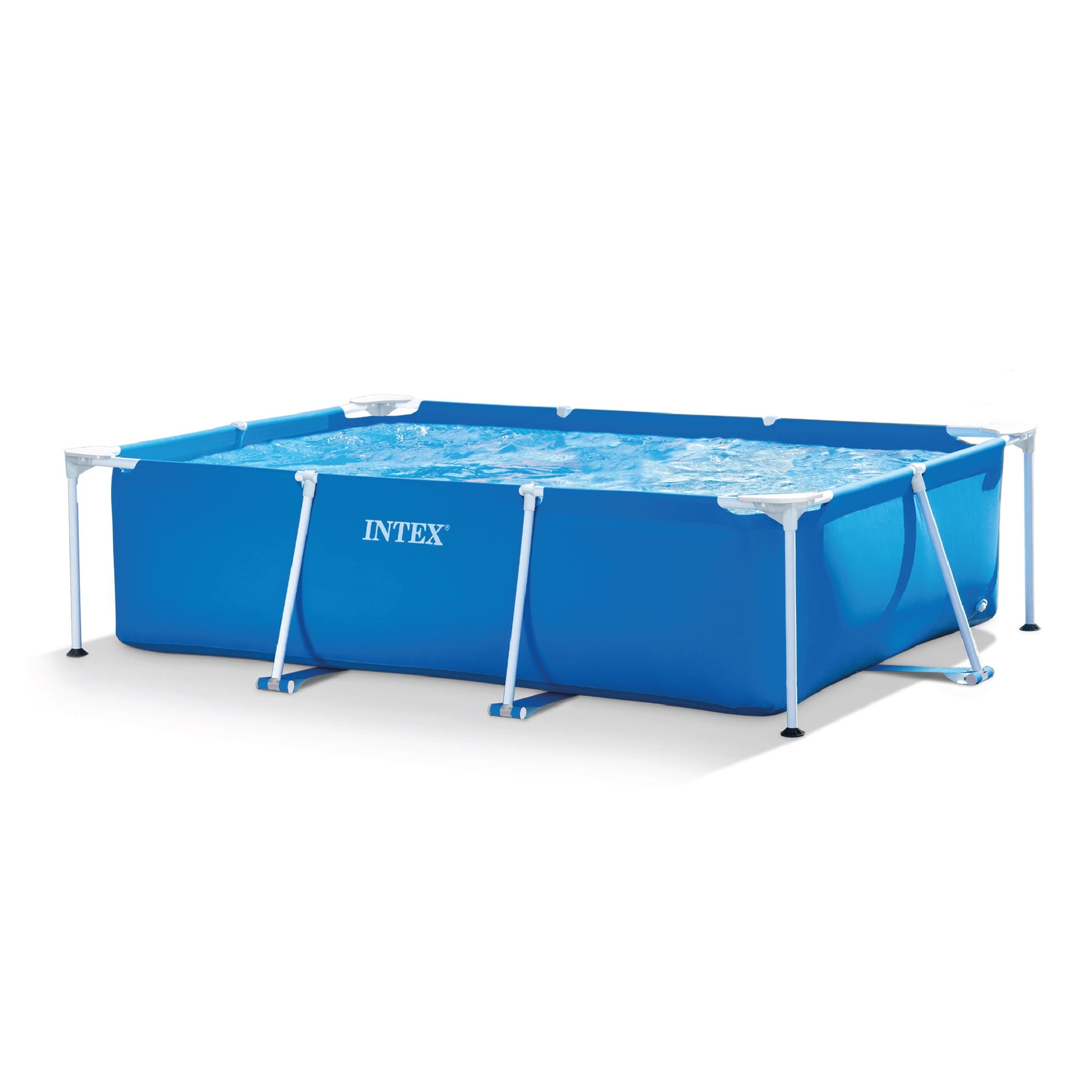 Intex 14.75' x 33 Rectangular Frame Above Ground Outdoor Swimming Pool